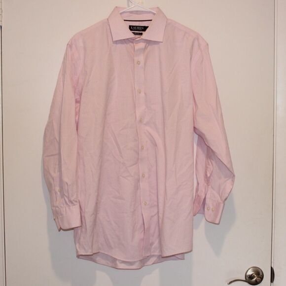 Ralph Lauren Black Label Men Slim Fit Long Sleeve Button down Shirt 17  32/33 - Picture 1 of 8